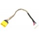 Lenovo Essential G700-5938 Conector de alimentare pentru notebook 