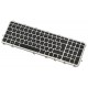 HP Envy 15-j0365 tastatură pentru notebook-ul CZ / SK Cadru de argint din spate